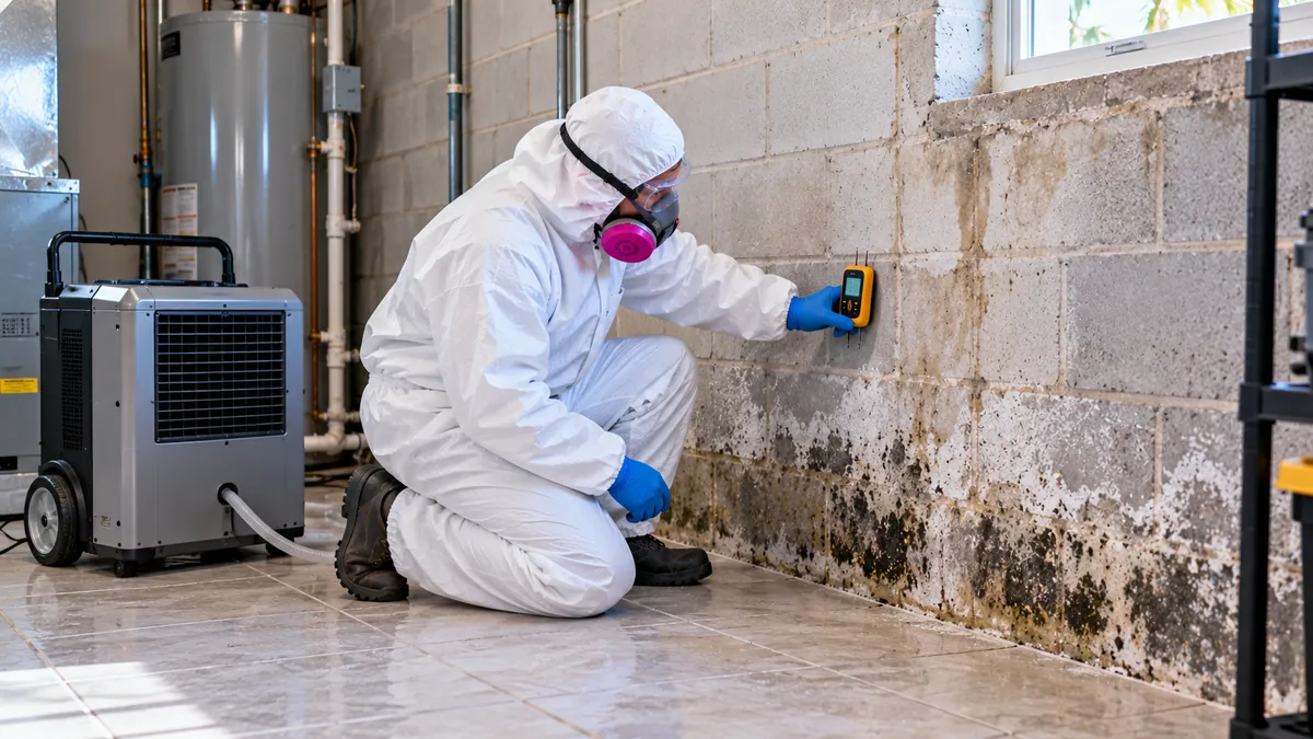 Basement Mold Removal in South Palm Beach